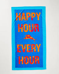 Cape Coral & Happy Hour Beach Towels — Set of 2