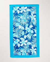High Tide Hangout & Island Cays Blooms Beach Towels — Set of 2