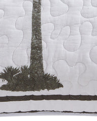 Palm Island Quilted Standard Sham
