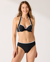 Island Cays Cabana Underwire Halter Bikini Top