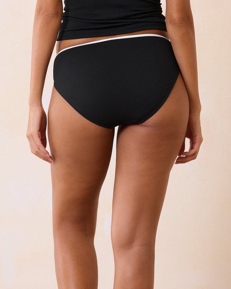 Island Cays Cabana High-Waist Bikini Bottoms