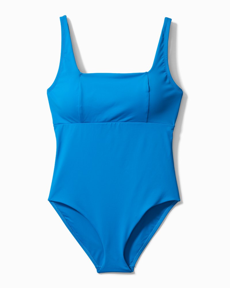 Palm Modern® Square Neck One-Piece Swimsuit