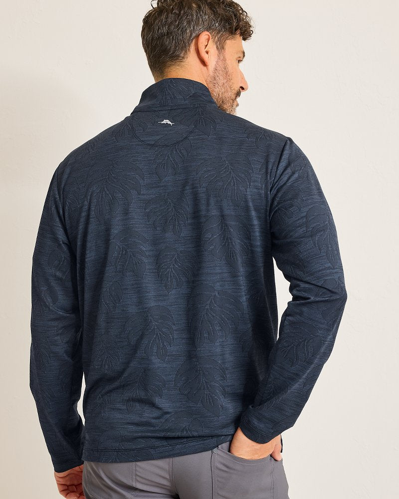 Monstera Fade IslandZone® Half-Zip Sweatshirt