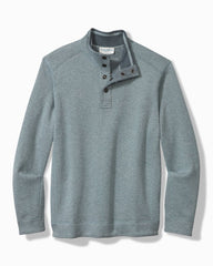 Flip Coast Reversible Snap Mock Sweatshirt
