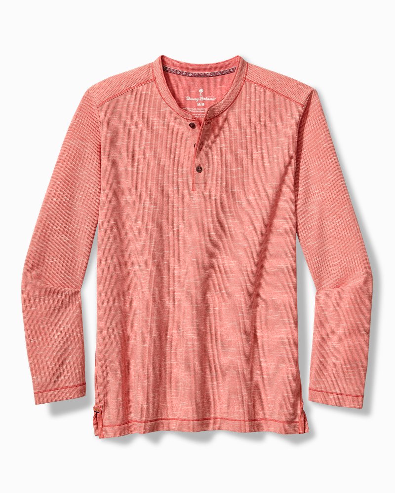 Morro Beach Long-Sleeve Henley