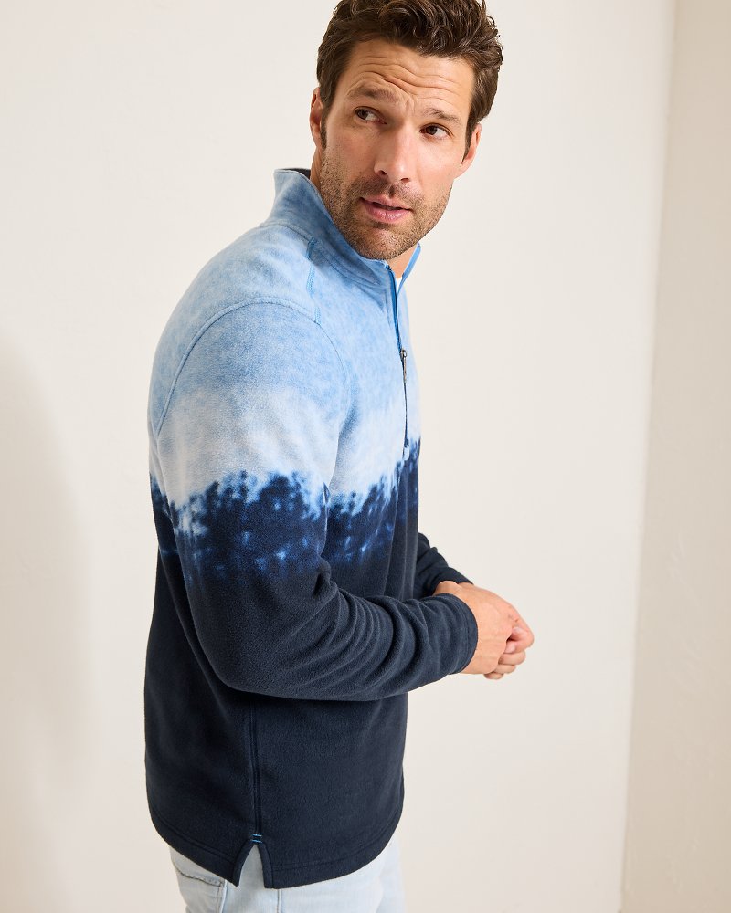 Azul Tides Ombré Half-Zip Sweatshirt