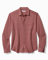 San Lucio Diamond Isles Knit Stretch Shirt