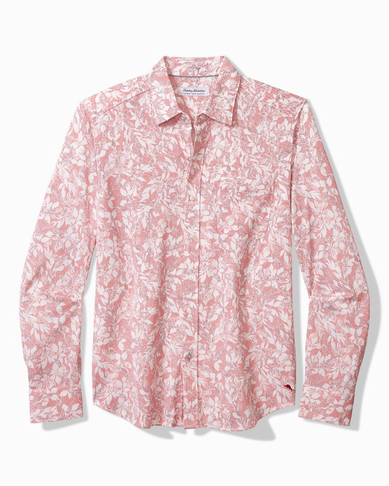 San Lucio Casa Vines Knit Stretch Shirt