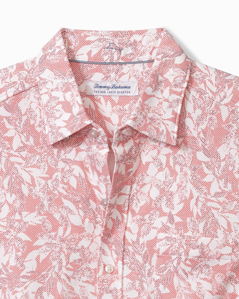 San Lucio Casa Vines Knit Stretch Shirt