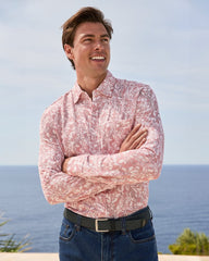 San Lucio Casa Vines Knit Stretch Shirt