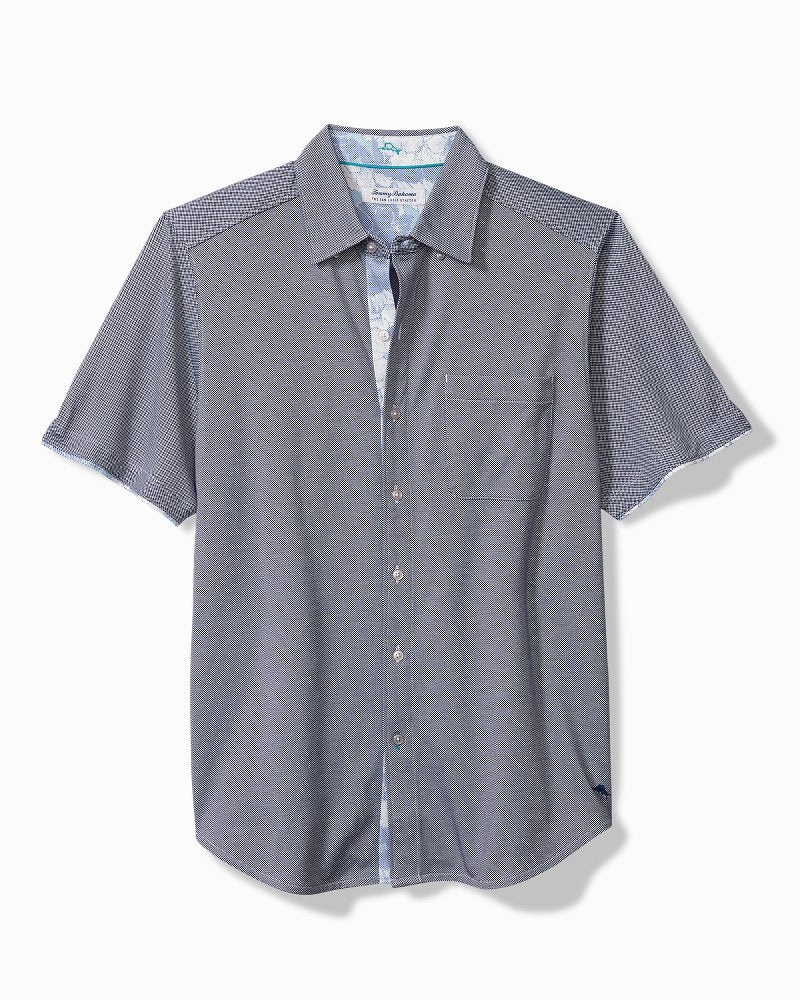 San Lucio Cali Blooms Happy Hour Knit Stretch Shirt