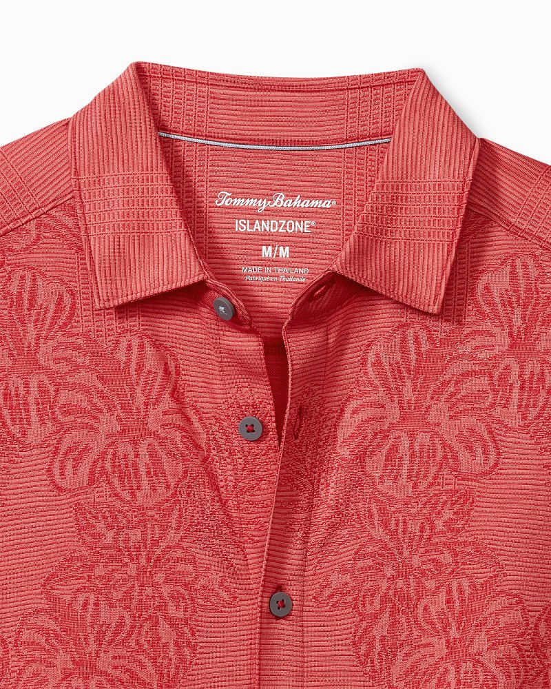 Palm Coast Cascade Vines IslandZone® Knit Shirt