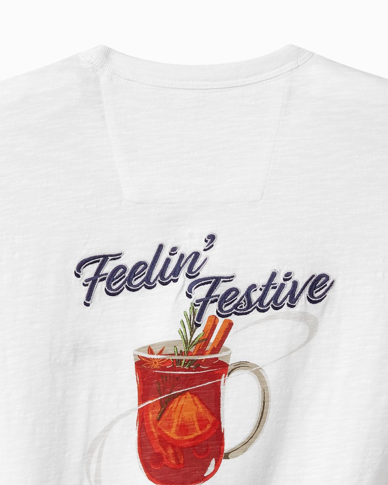 Feelin' Festive Long-Sleeve Lux T-Shirt
