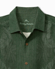 Bali Border Silk Camp Shirt