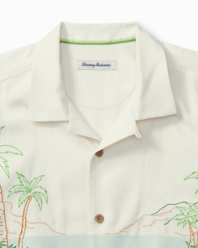 Bloom With a View Silk Camp Shirt