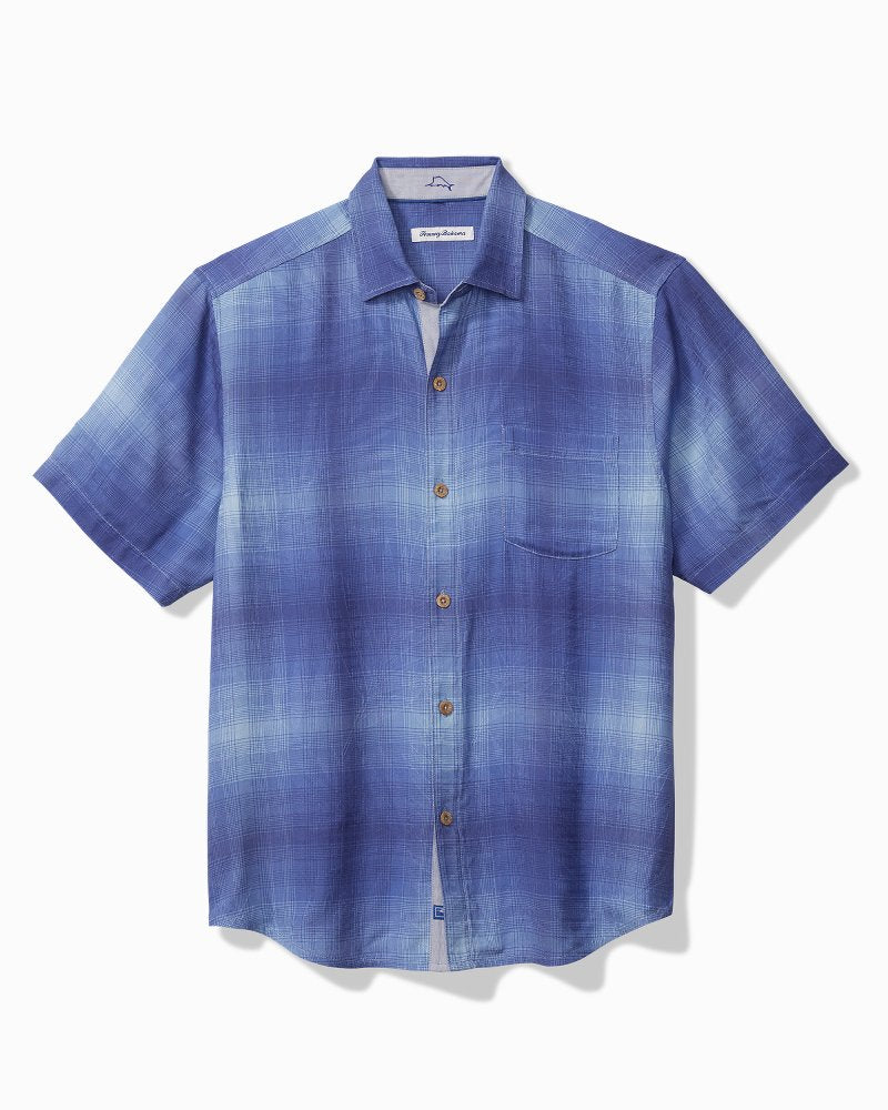 Madera Ombré Silk Camp Shirt
