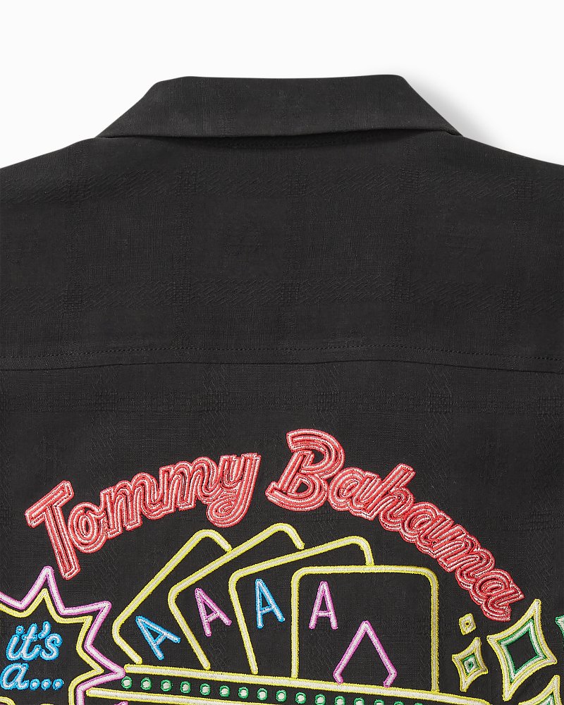 Vegas State of Mind Silk Camp Shirt