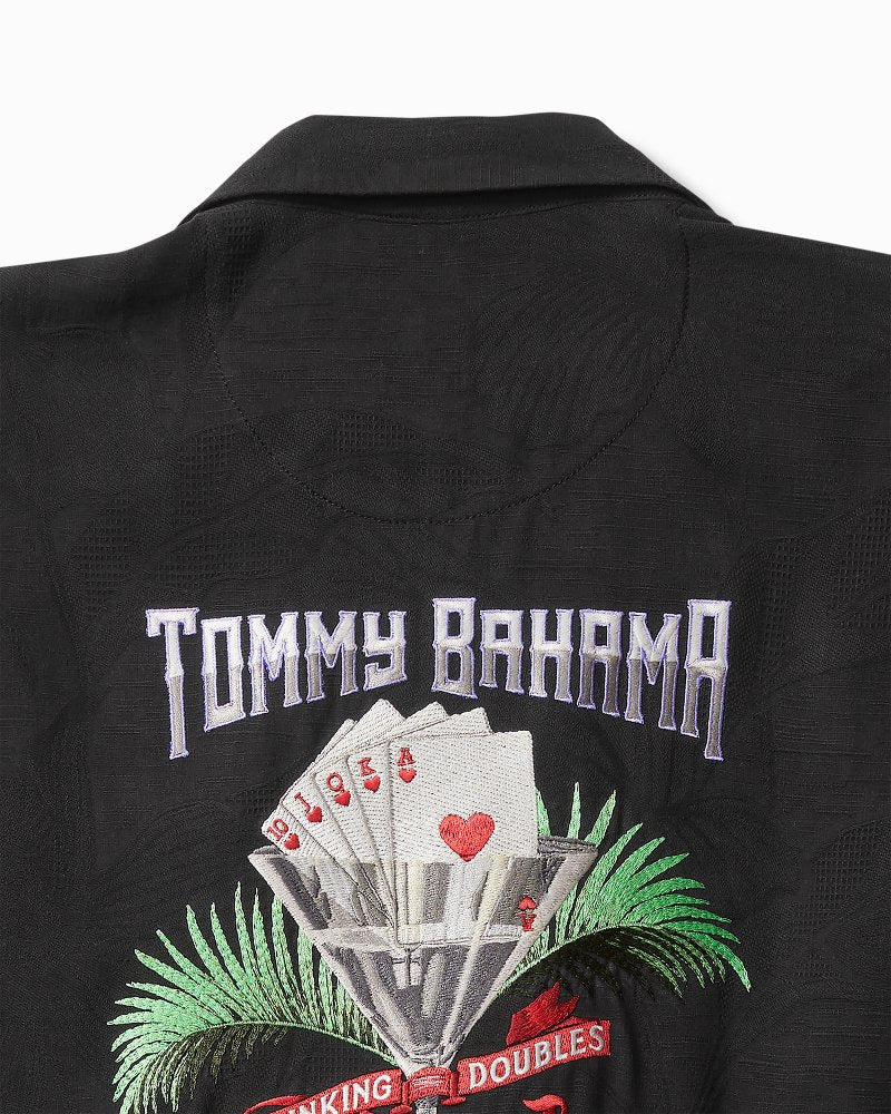 Drinking Doubles Silk Camp Shirt