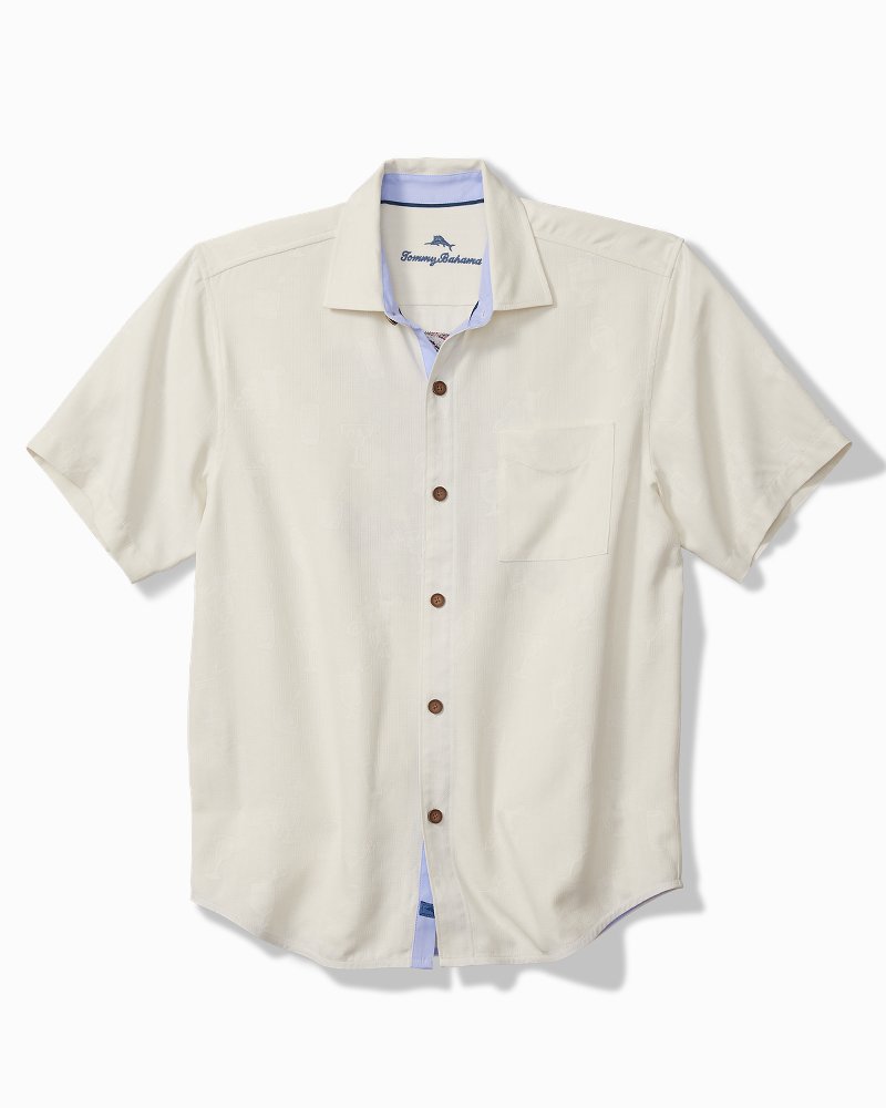 Let's Mix & Mingle Silk Camp Shirt