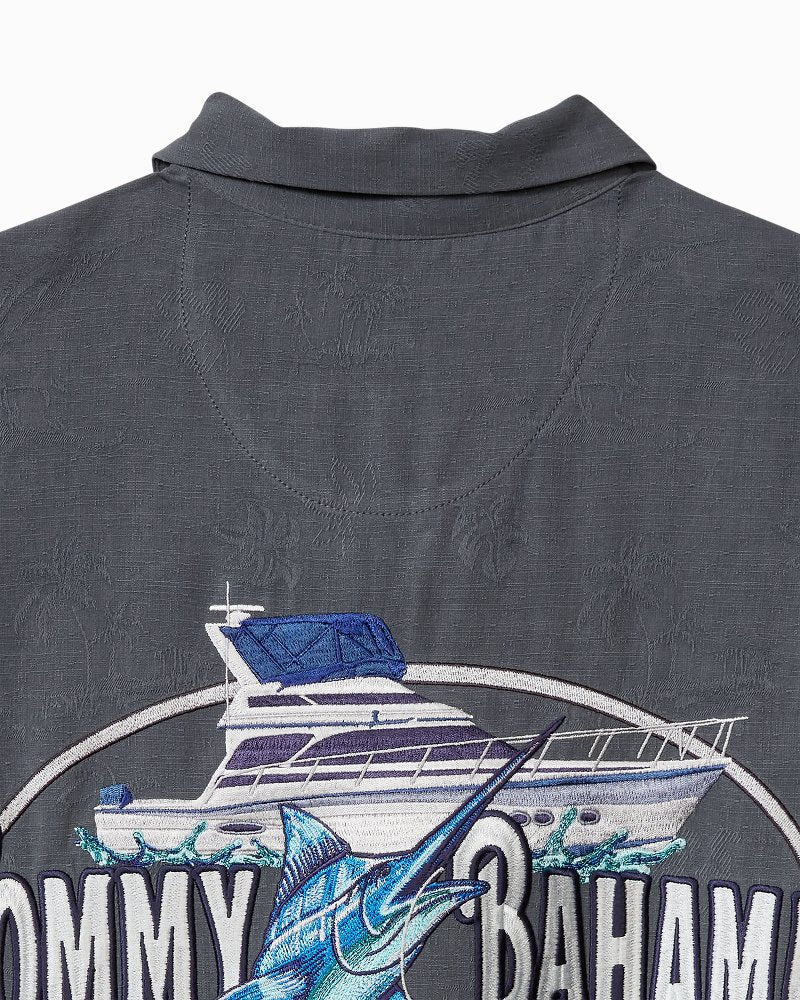 A-fish-ianado Silk Camp Shirt