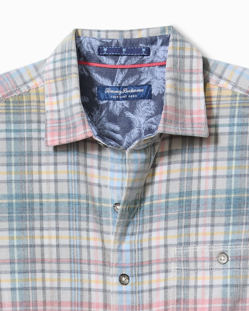 Coastline Cord Stretch Harbor Check Shirt