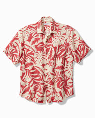 Veracruz Cay Lindavista Leaves Short-Sleeve Shirt