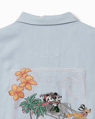 Disney Huladay Sleigh Ride Silk Camp Shirt