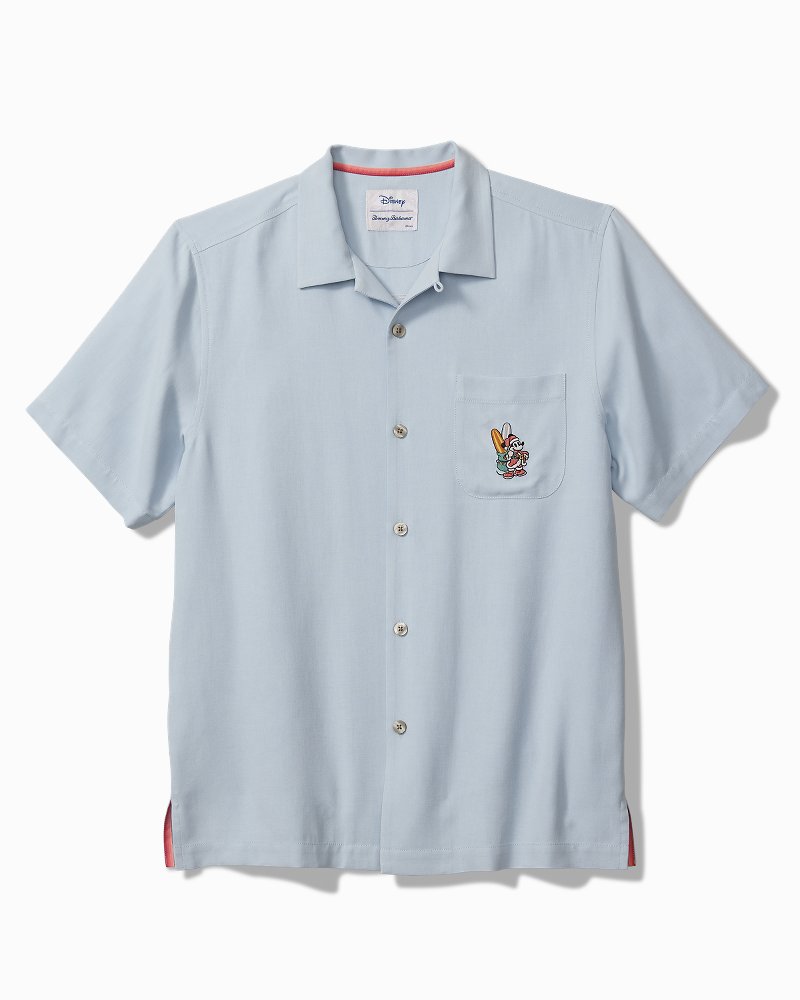 Disney Huladay Sleigh Ride Silk Camp Shirt