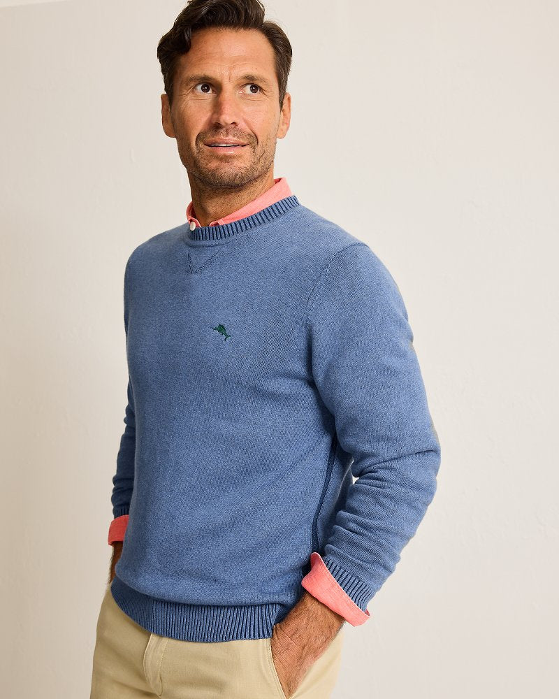 Marlin Luxe Crew Sweater