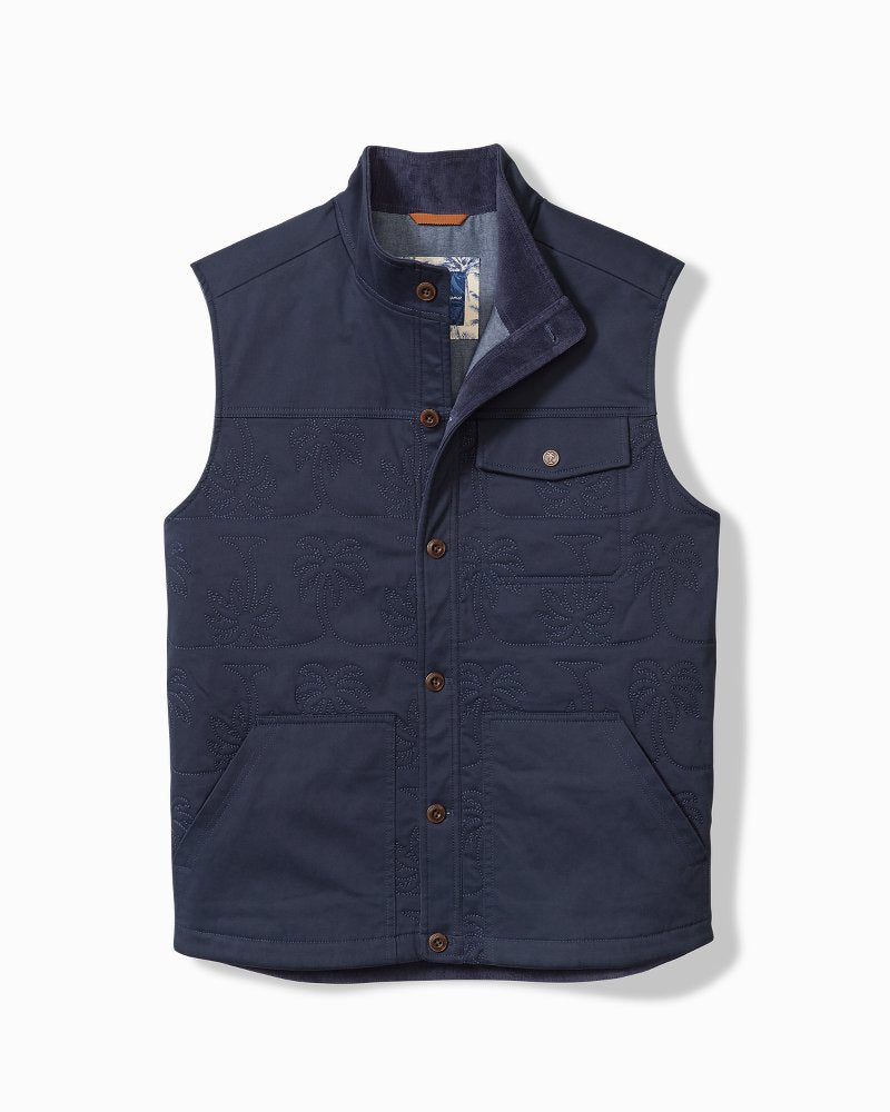 Palisades Palm Quilted Vest