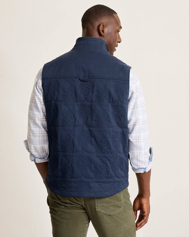 Palisades Palm Quilted Vest