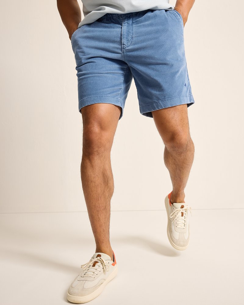 Sea Coast Corduroy E-Waist 8-Inch Shorts