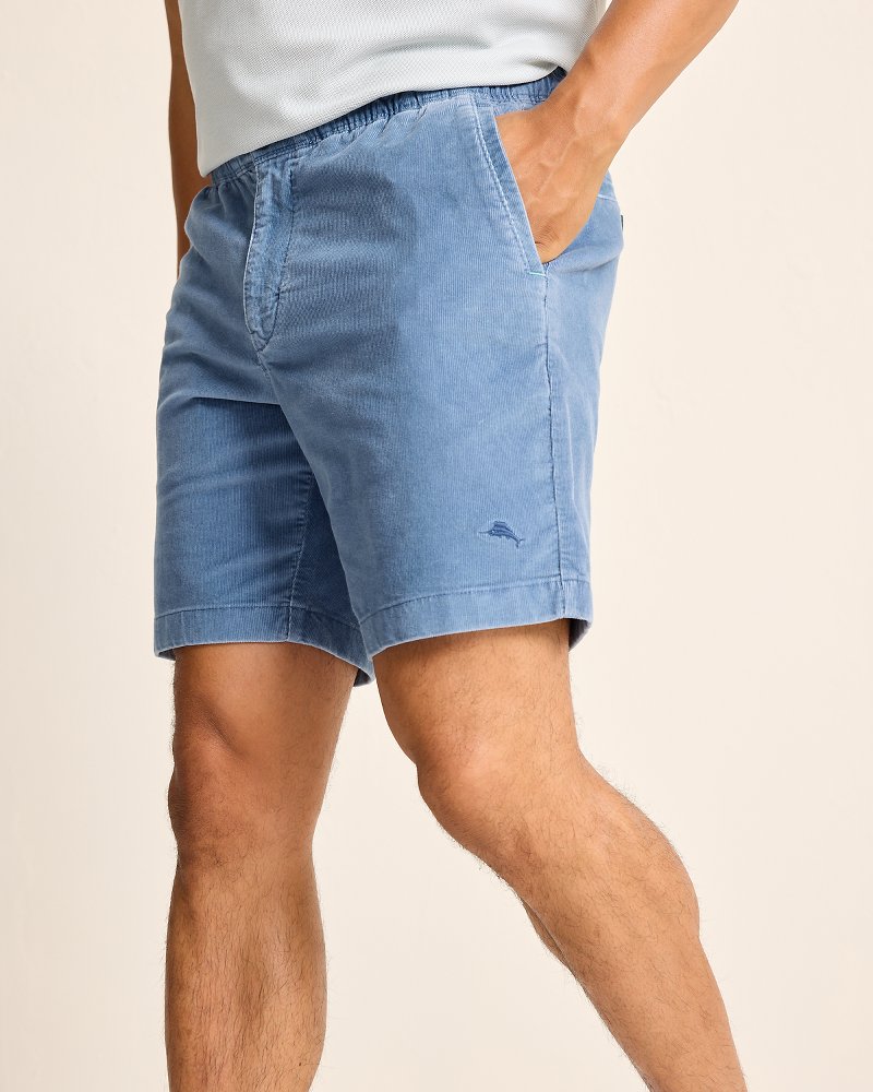 Sea Coast Corduroy E-Waist 8-Inch Shorts