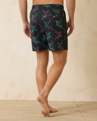 Naples Spotted at Sea 6-Inch Swim Trunks