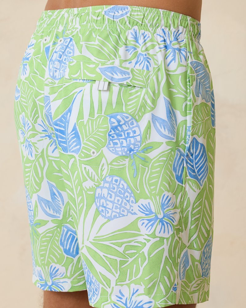 Naples Pineapple Hideaway 6-Inch Swim Trunks