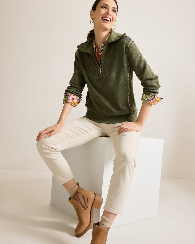 Tobago Bay Half-Zip Sweatshirt