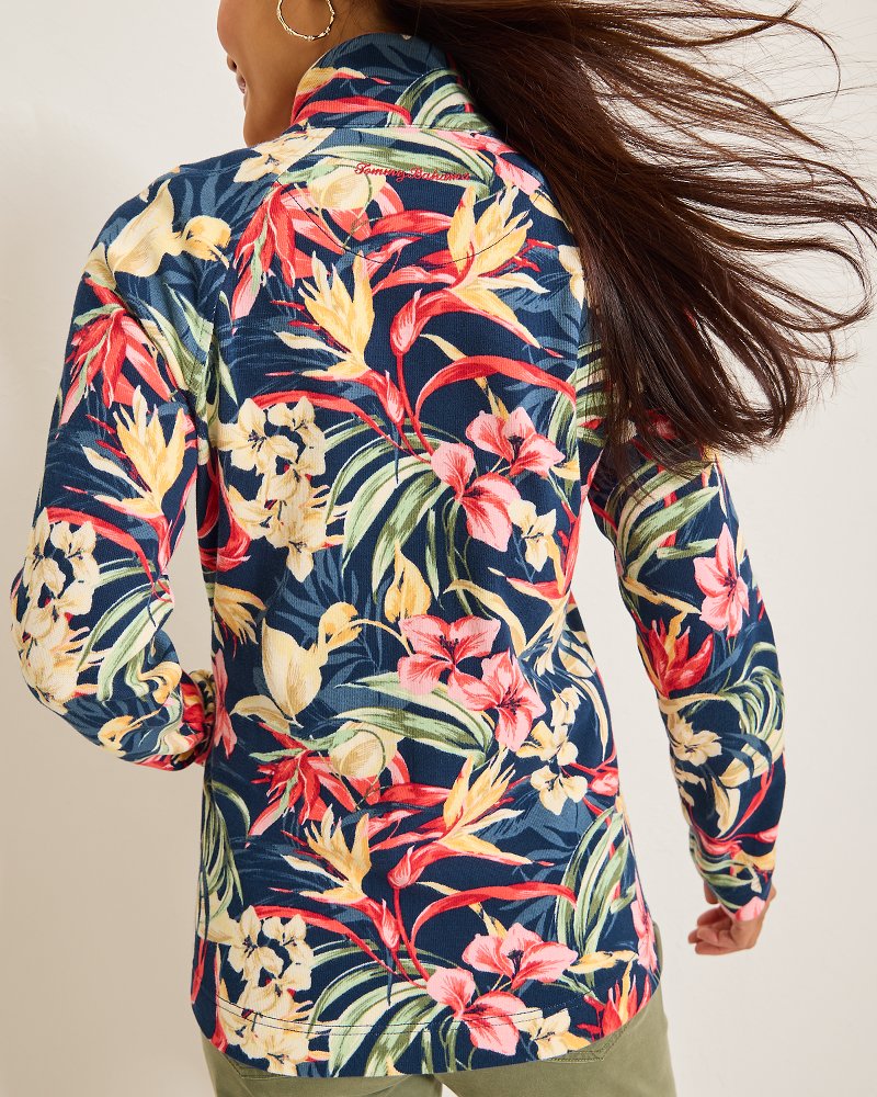 Aruba Flora Amora Full-Zip Sweatshirt