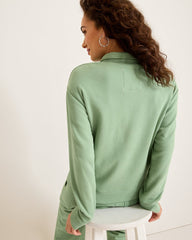 Marina Del Mar Half-Zip Sweatshirt