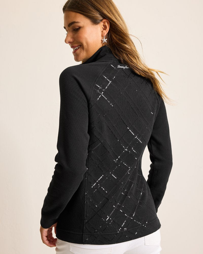 Aruba Diamond Days Embroidered Full-Zip Sweatshirt