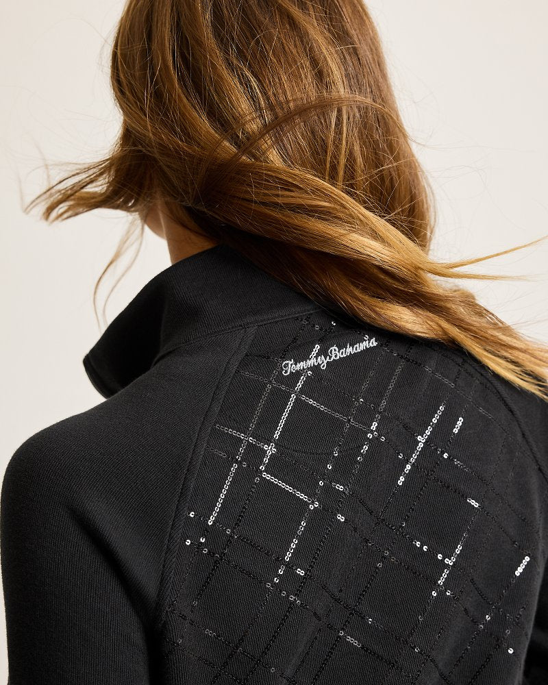 Aruba Diamond Days Embroidered Full-Zip Sweatshirt