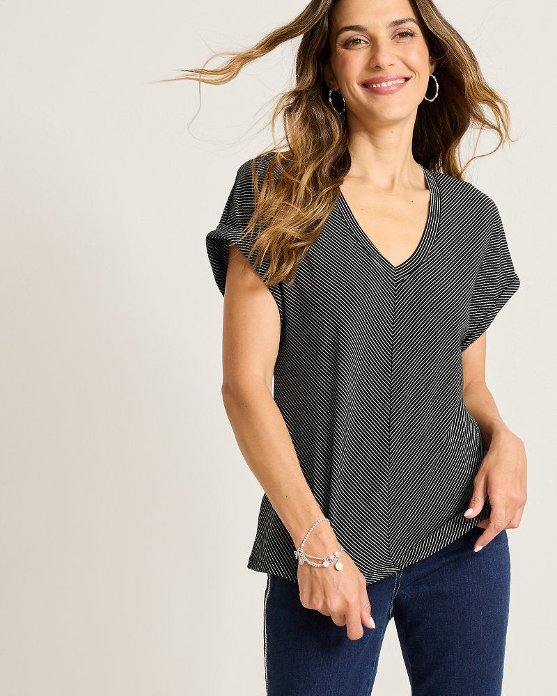 Kauai Tranquil Sea V-Neck T-Shirt