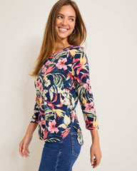 Ashby Isles Flora Amora 3/4-Sleeve T-Shirt