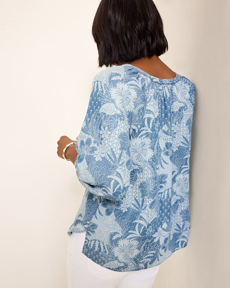 Secret Inlet 3/4-Sleeve Top