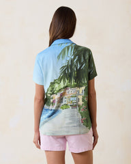 Disney Coastal Cruisin' Silk Camp Shirt