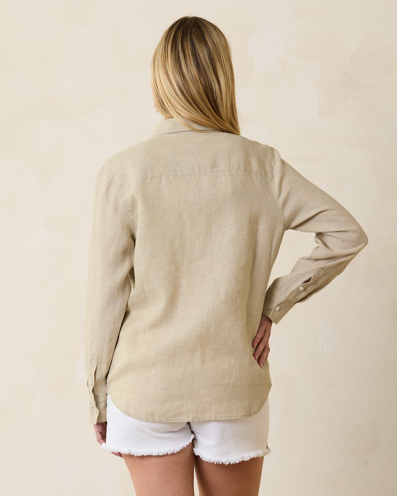 Coastalina Utility Linen Shirt
