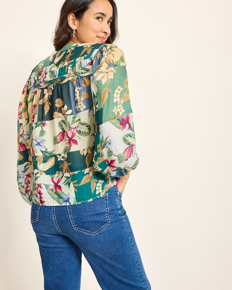 Hightide Flora Pintuck Blouse