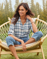 Breezy Shoreline Flannel Shirt