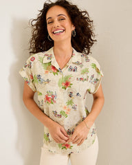 Disney Huladay Adventures Camp Shirt