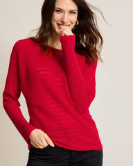 Jewel Bay Sequin V-Neck Sweater