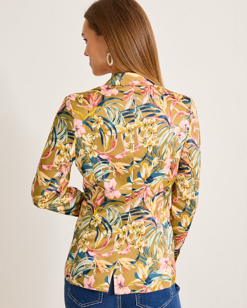 Flora Amora Satin Blazer